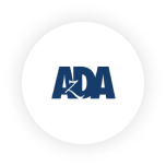 ADA logo.