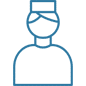 Generic staff member icon for dental practice team page.