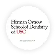 Herman Ostrow School of Dentistry of USC logo.